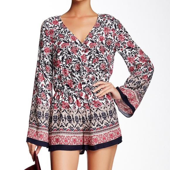 Blu Pepper Pants - BLU PEPPER anthro bell sleeve romper